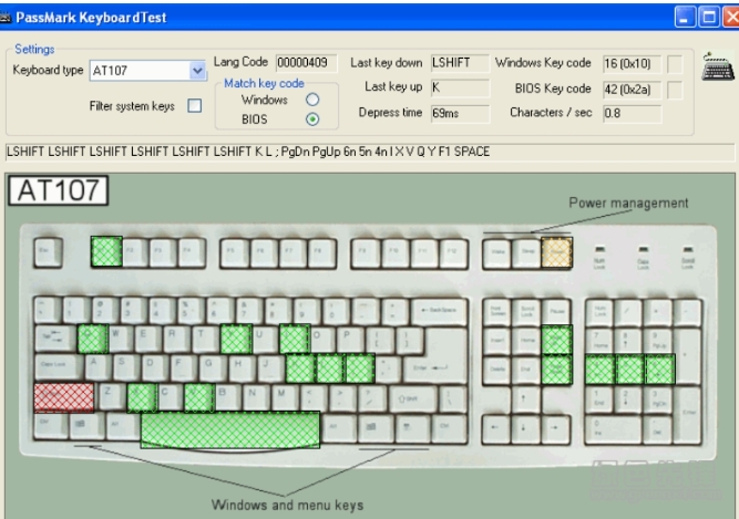 st(键盘测试工具)4010020j9九游会登录KeyboardTe(图2)
